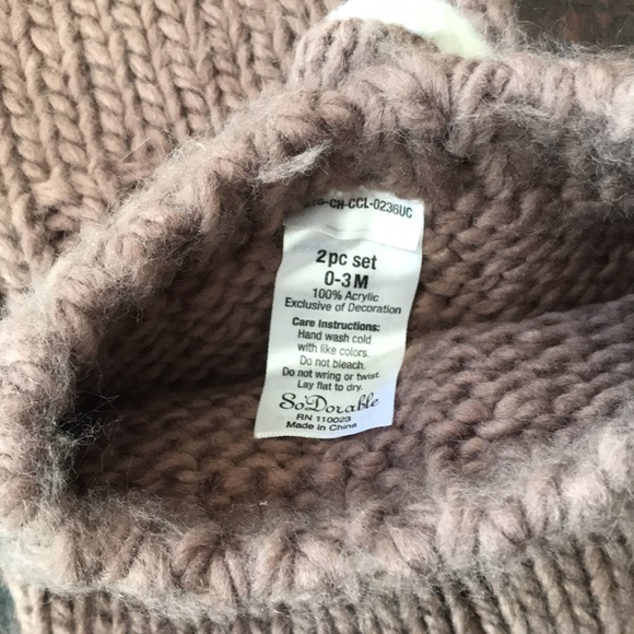 Deer Newborn Knit Set - Picture 7 of 7